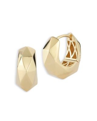 Bloomingdale's Fine Collection Chunky Hoop Earrings in 14K Yellow Gold