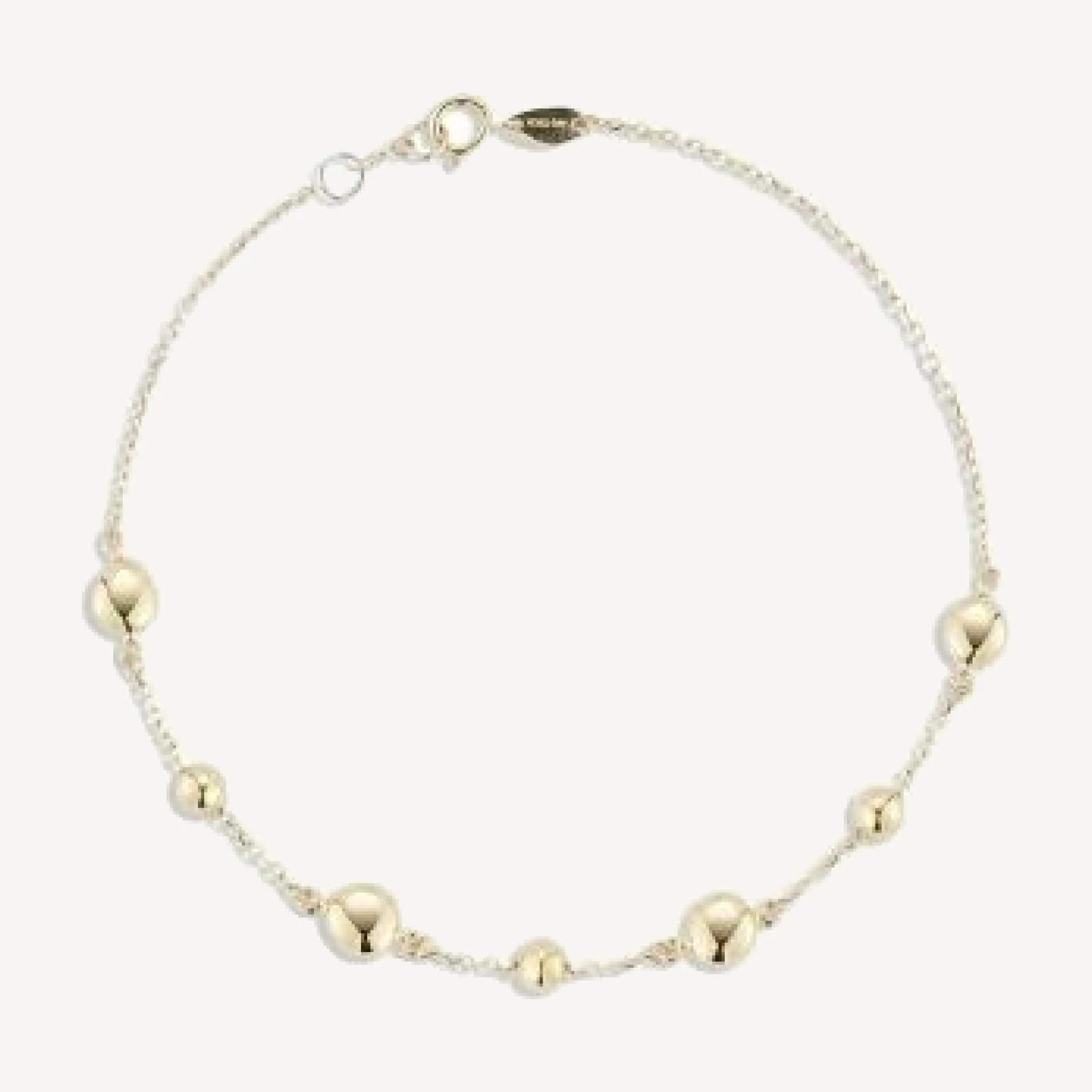 Bloomingdale's Fine Collection Button Disc Chain Link Bracelet in 14K Yellow Gold