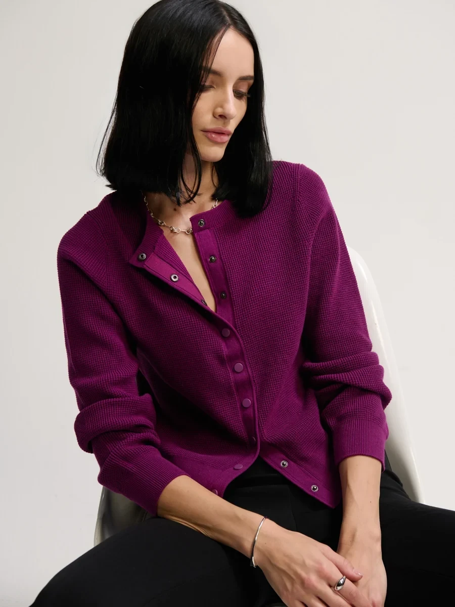 SNAP CARDIGAN