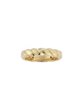 Bloomingdale's Fine Collection Twist Band in 14K Yellow Gold