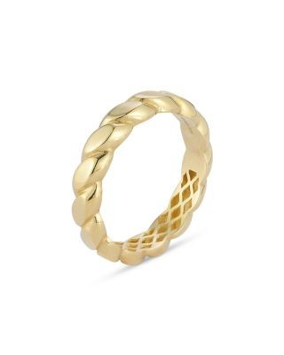 Bloomingdale's Fine Collection Twist Band in 14K Yellow Gold