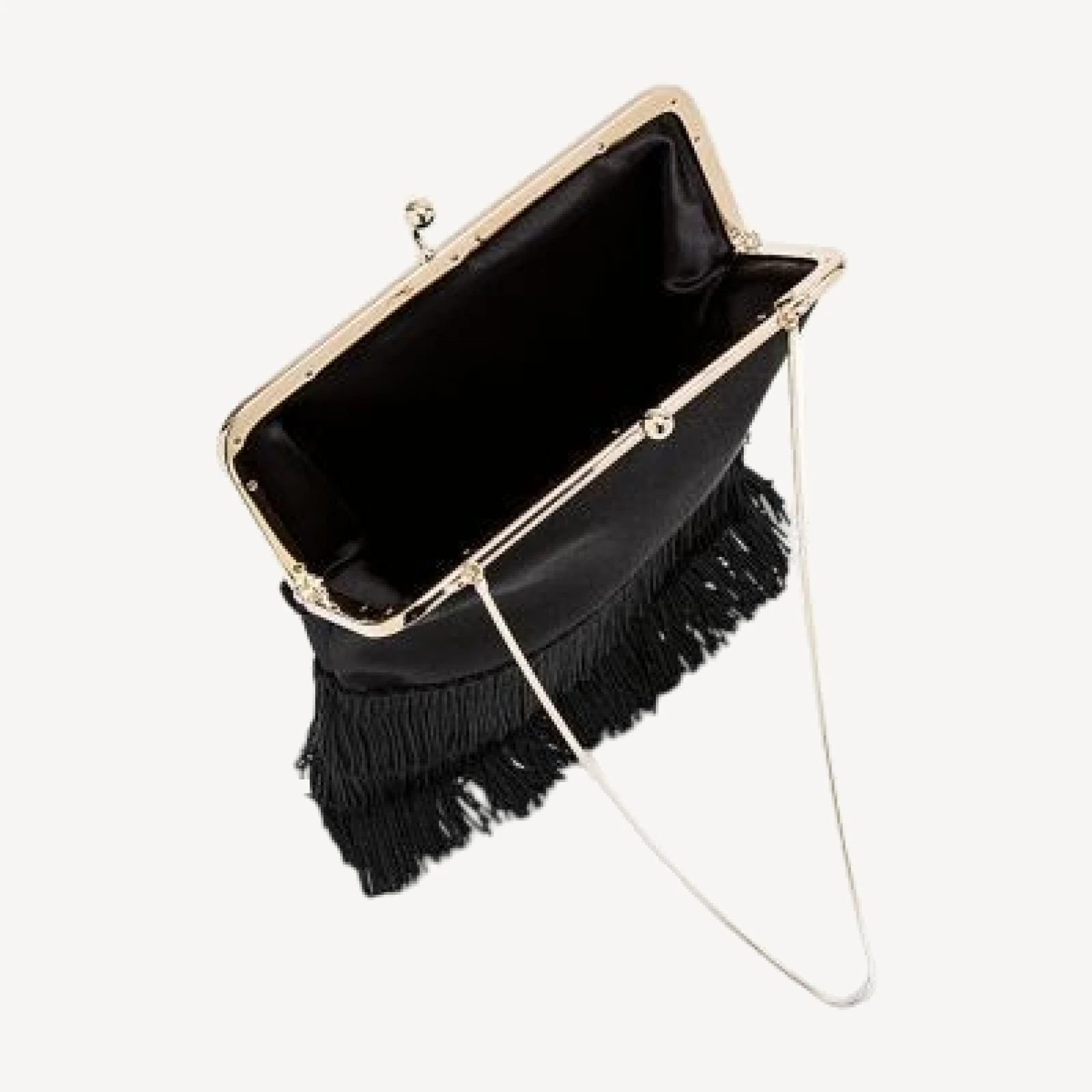 Reformation Skye Mini Satin Top Handle Bag