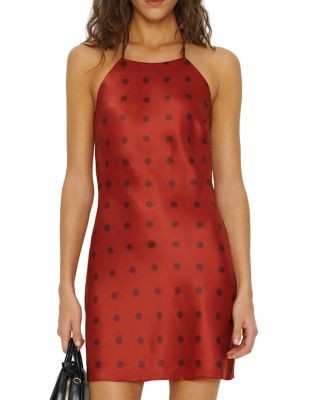 Reformation Jennis Silk Dress