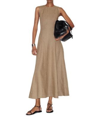 Reformation Cecilia Linen Dress