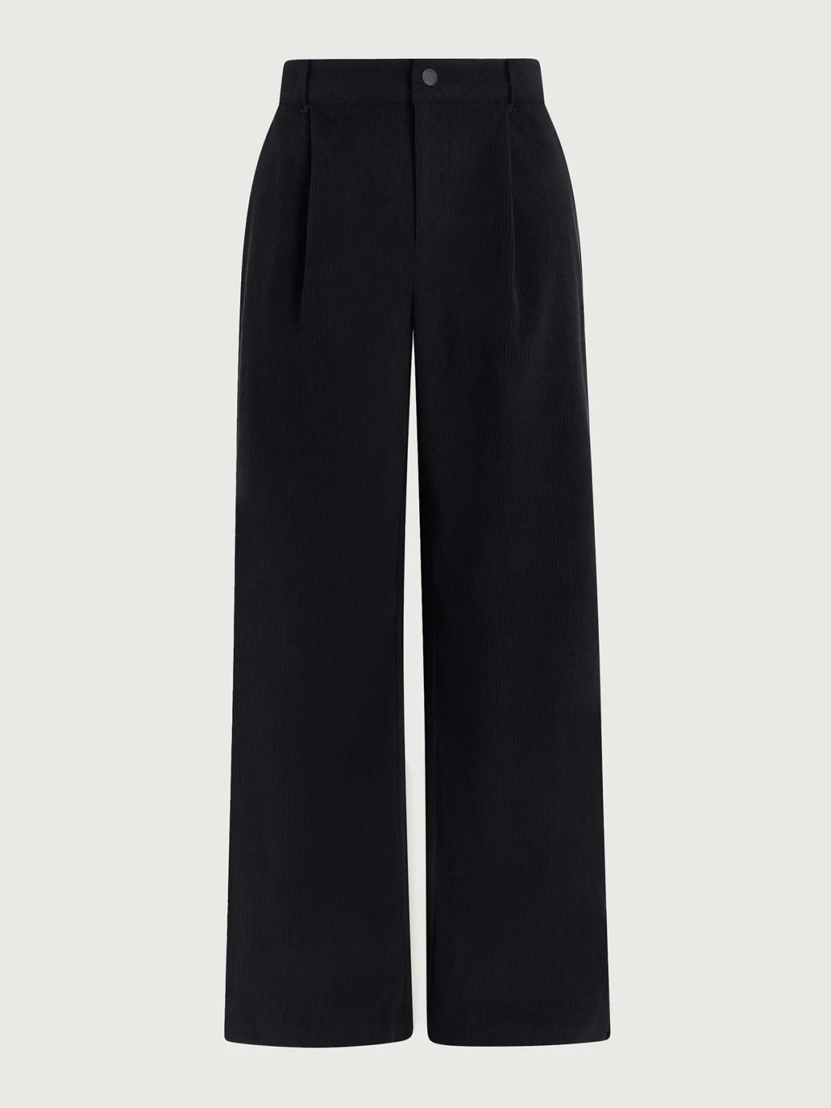 Plush Cord Wide Leg Trouser Regular