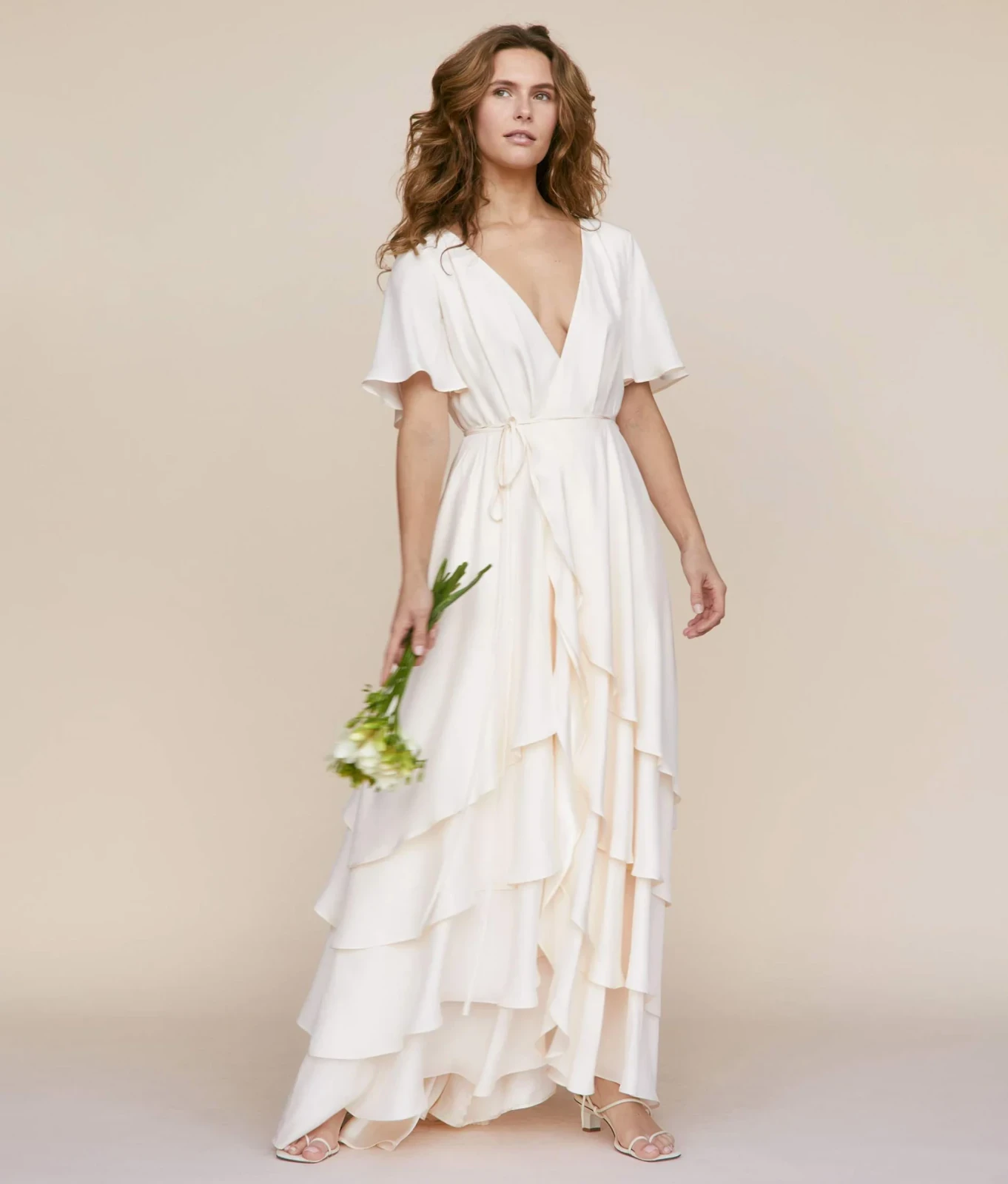 The Athena Dress | Pearl Silk