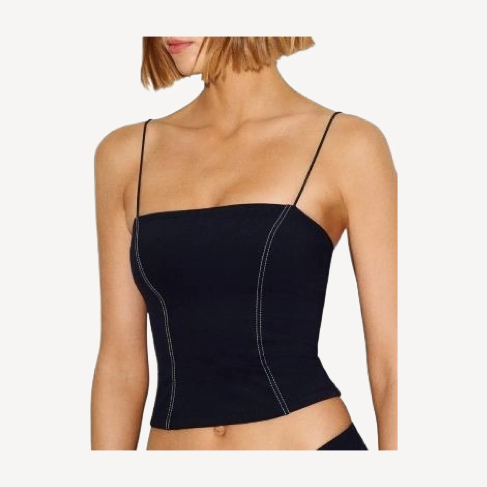 Reformation Elise Tankini Top