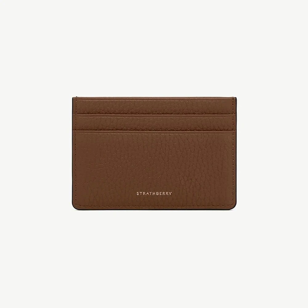 3 Slot Cardholder - Dark Tan