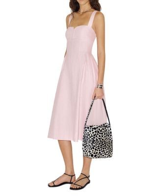 Reformation Roma Sleeveless Linen Dress