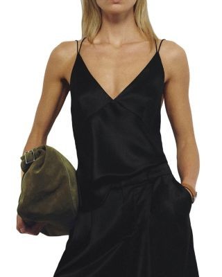 Reformation Jule Silk Top