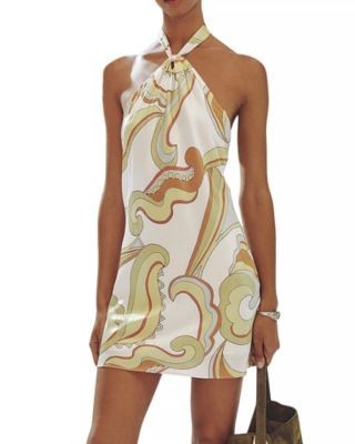 Reformation Opaline Silk Dress