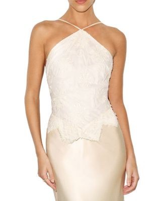 Reformation Jillian Embroidered Gown