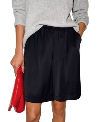 Reformation Sandy Satin Drawstring Shorts