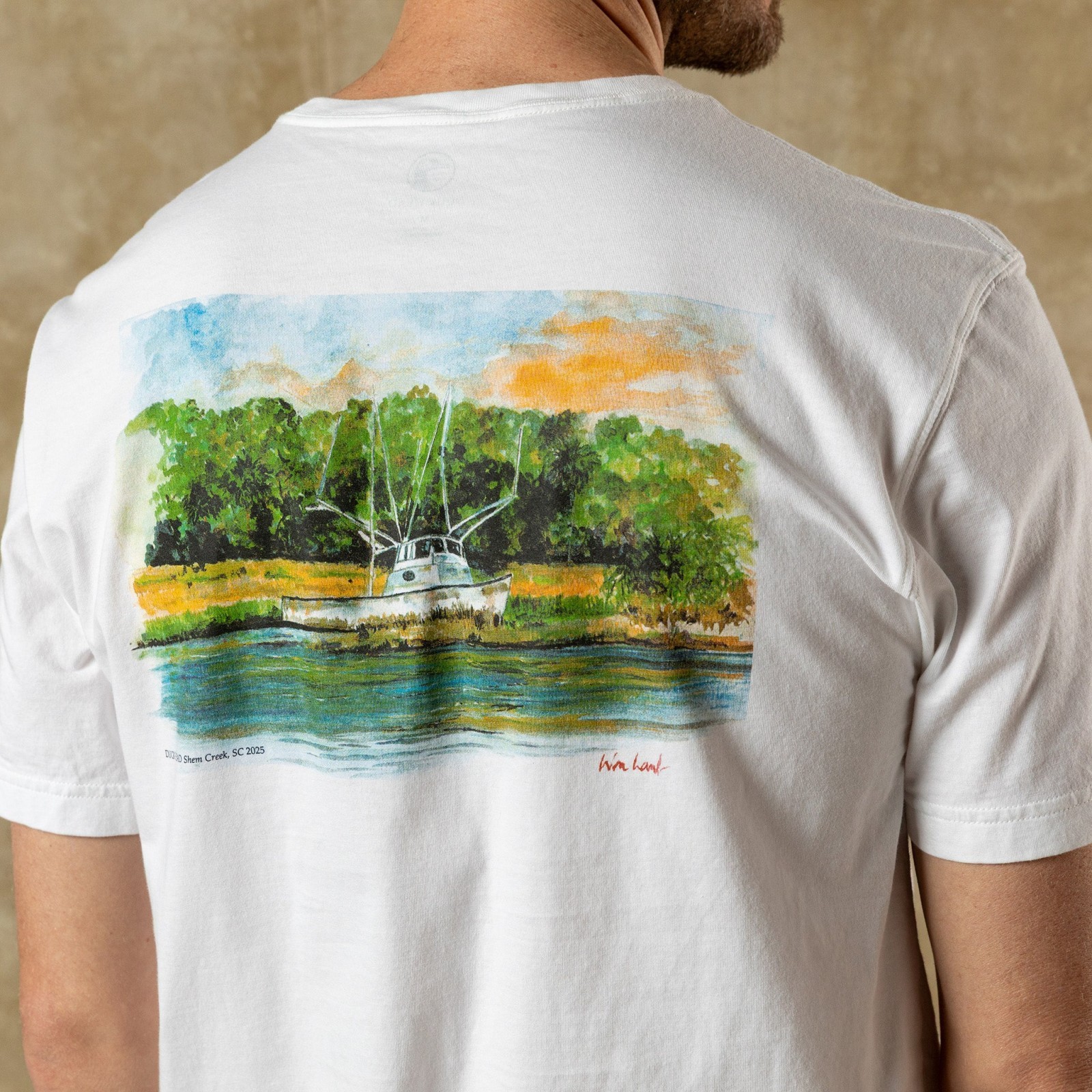 Shem Creek T-Shirt - White