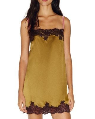 Reformation Emma-Rose Silk Mini Dress
