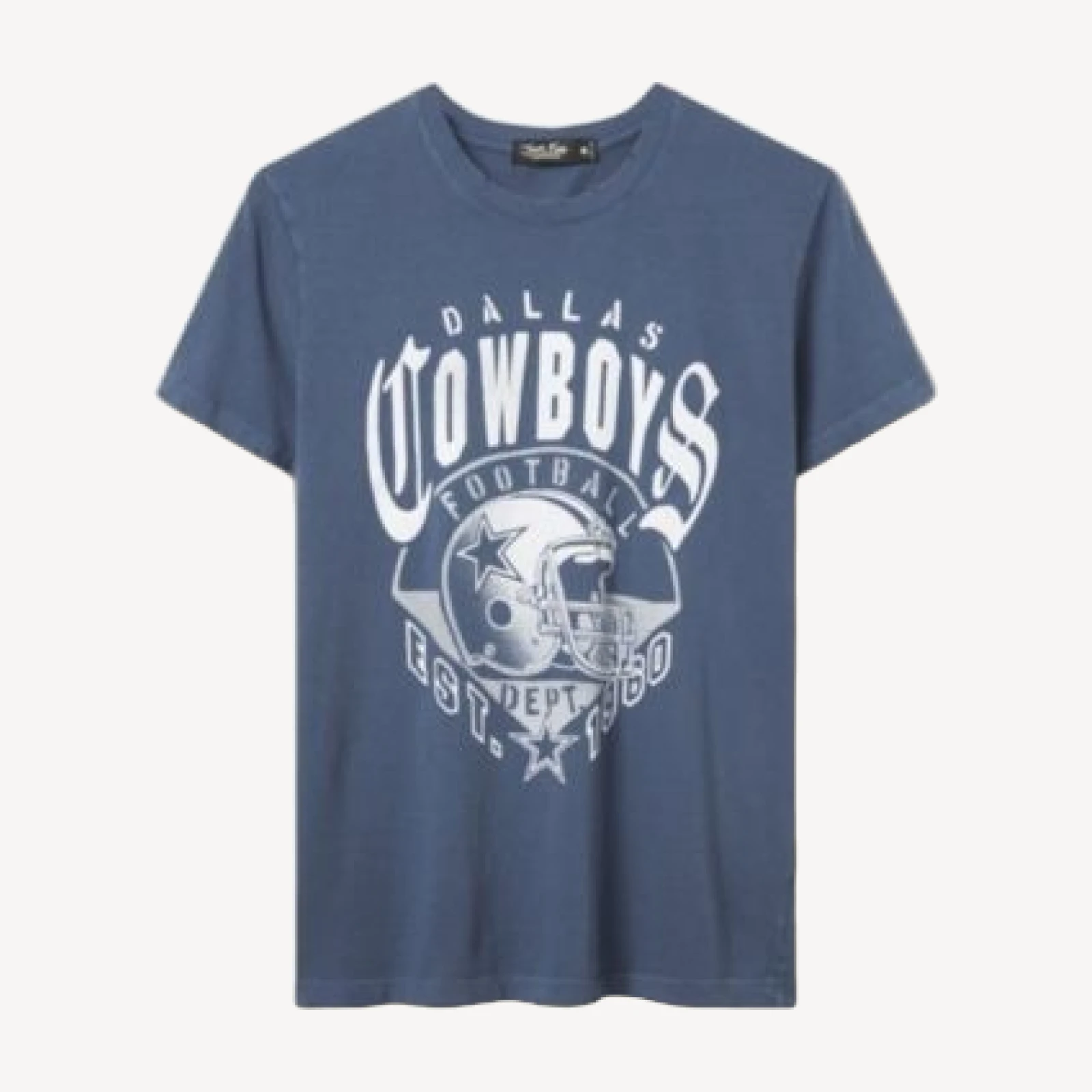 Junk Food Clothing Women's Dallas Cowboys Gridiron Vintage Tee