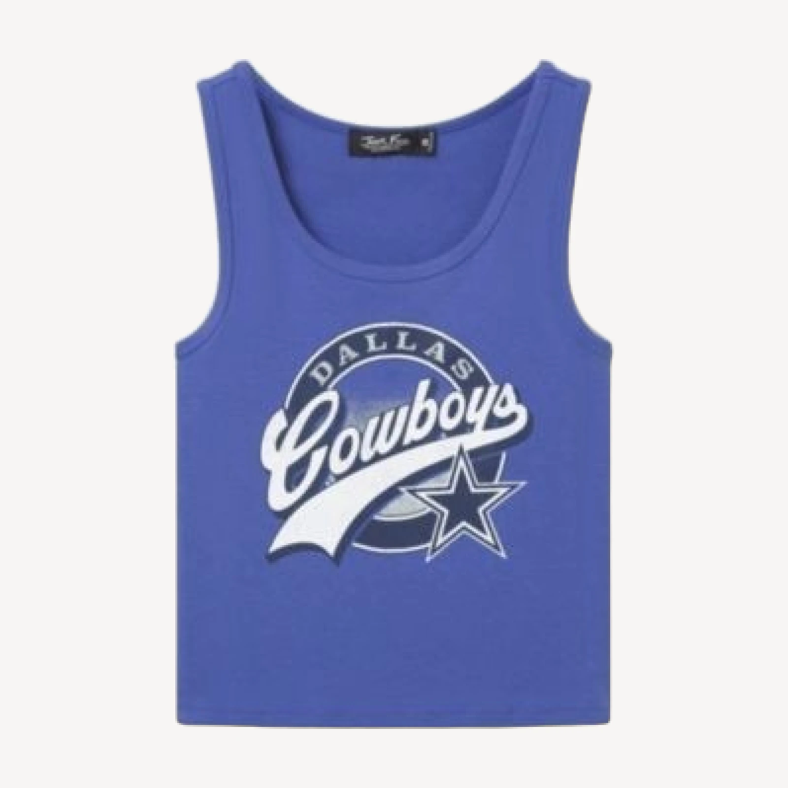 Junk Food Clothing Women's Dallas Cowboys Cropped Tank