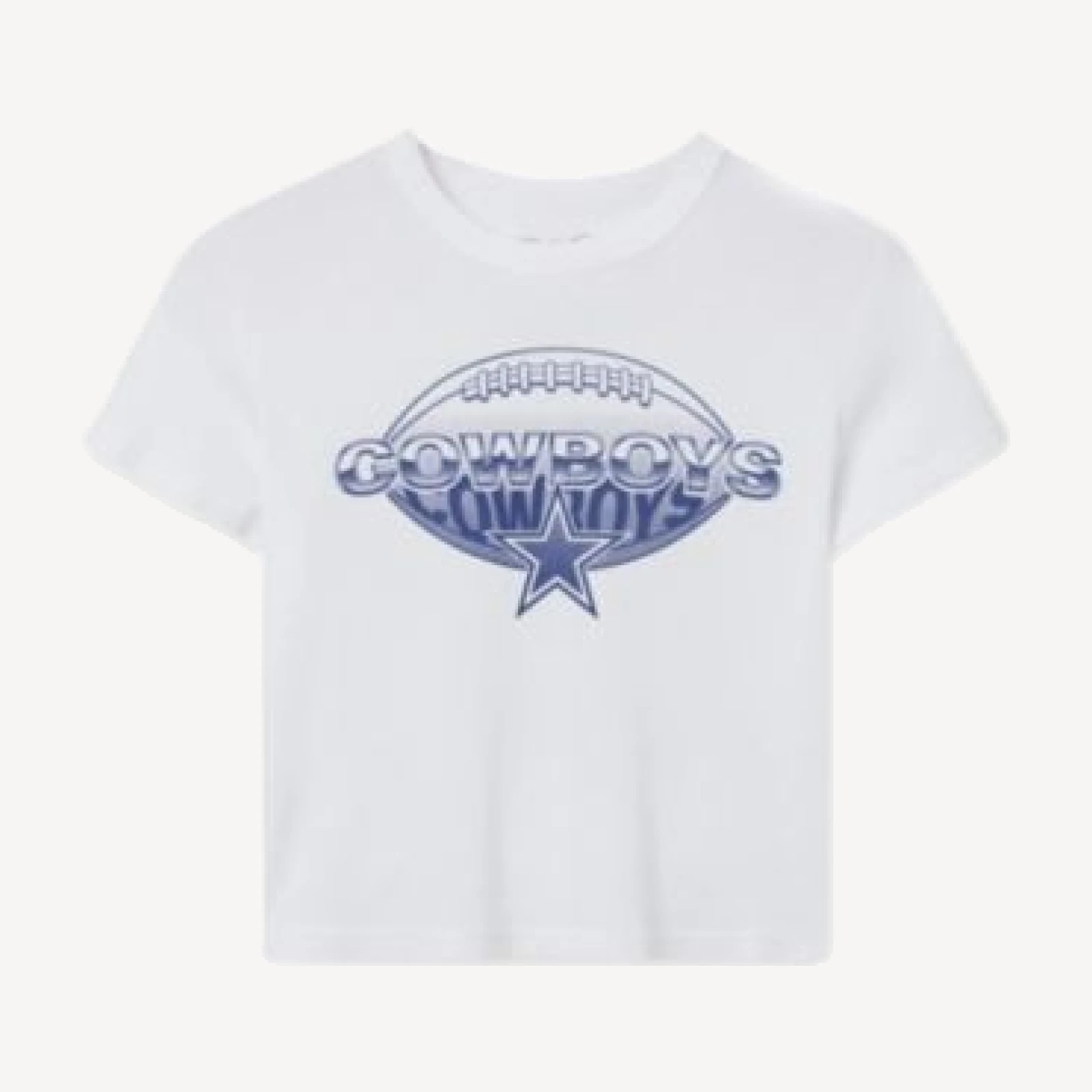 Junk Food Clothing Women's Dallas Cowboys Repeat Baby Tee