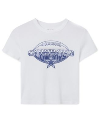 Junk Food Clothing Women's Dallas Cowboys Repeat Baby Tee