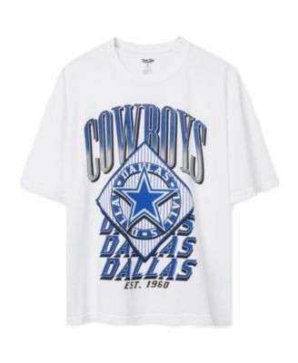 Junk Food Clothing Women's Dallas Cowboys Oversized Tee