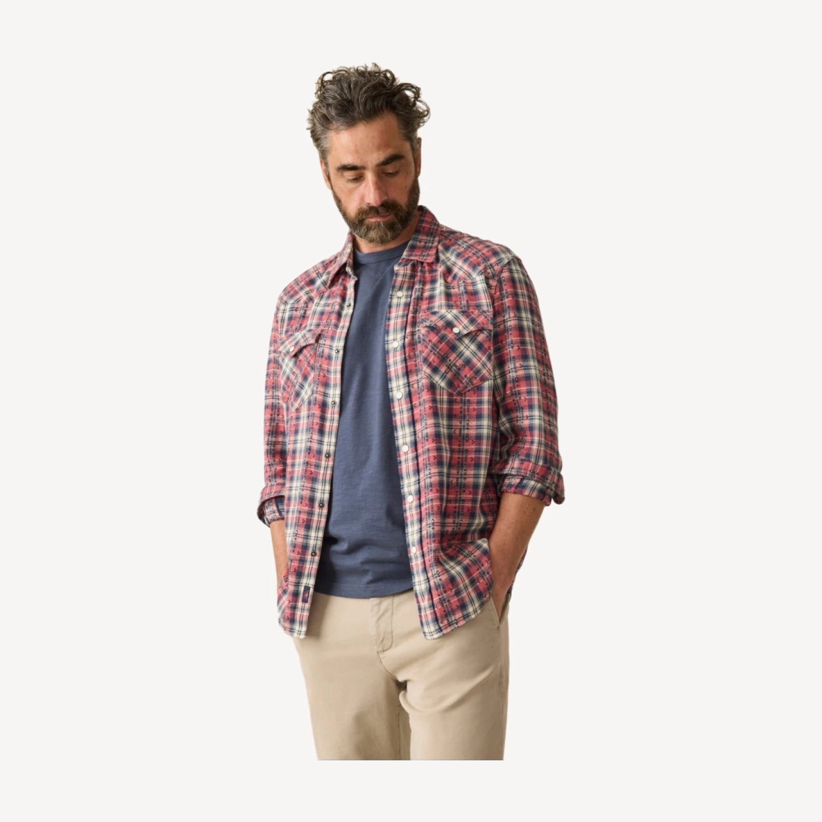 Sunwashed Pocket Tee - Dune Navy