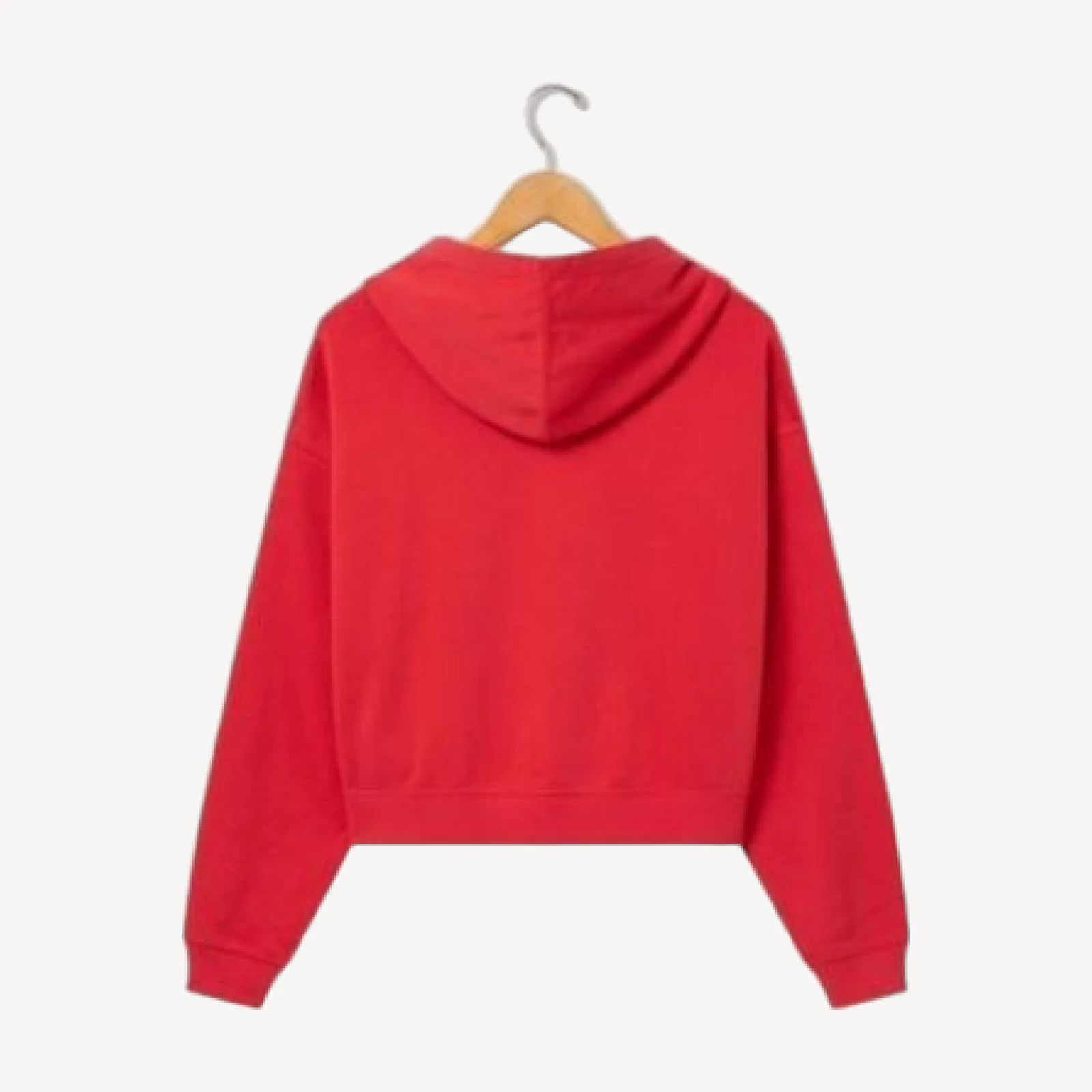 Junk Food Clothing Women's San Francisco 49ers Oversized Crop Hoodie