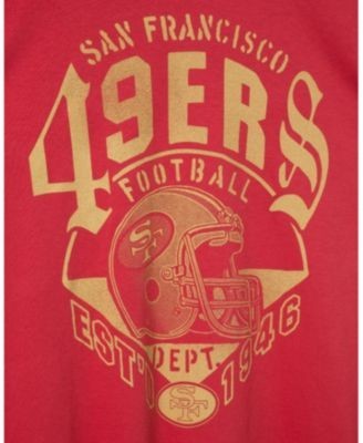 Junk Food Clothing Women's San Francisco 49ers Gridiron Vintage Tee