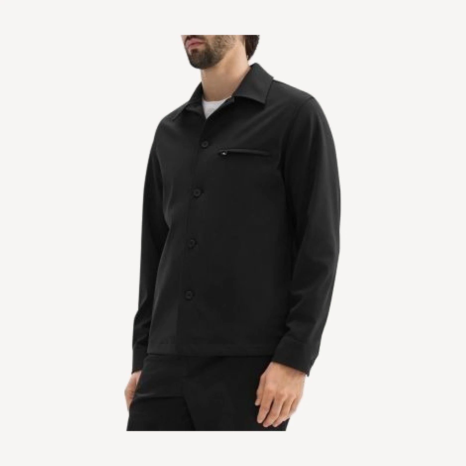 Theory Overshirt in Precision Ponte