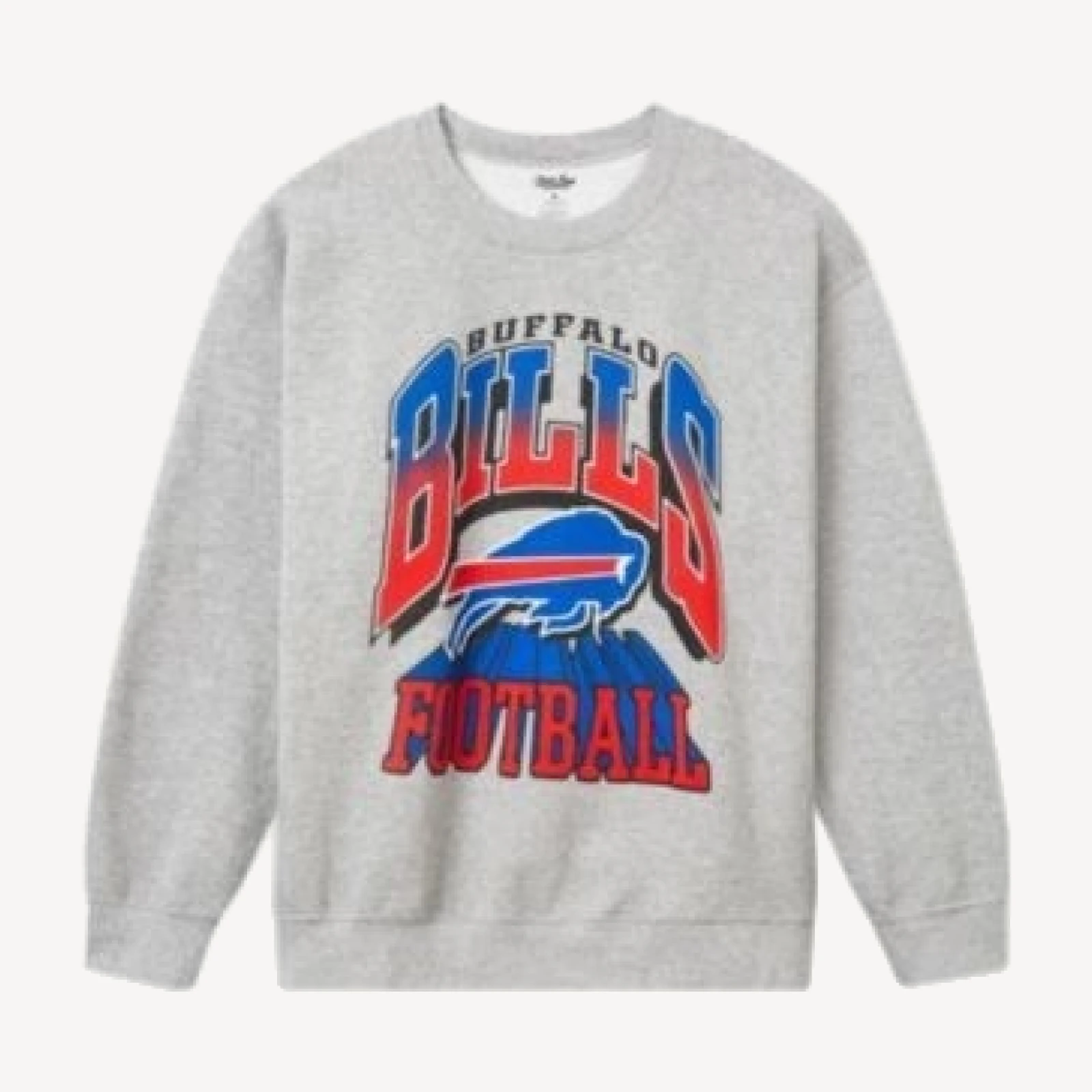 Junk Food Clothing Unisex Buffalo Bills All Pro Crew Fleece
