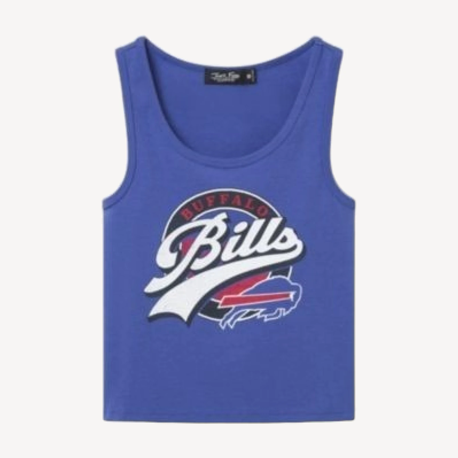 Junk Food Clothing Women's Buffalo Bills Cropped Tank