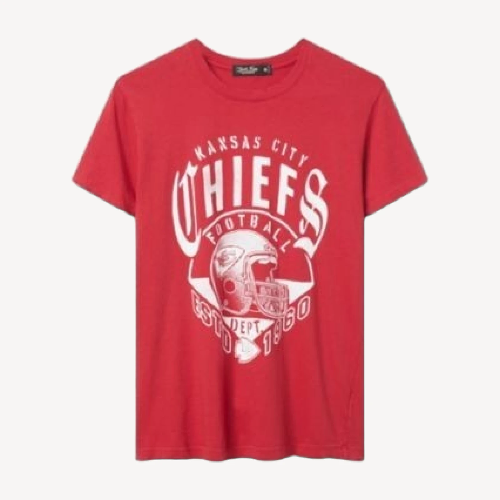 Junk Food Clothing Women's Kansas City Chiefs Gridiron Vintage Tee