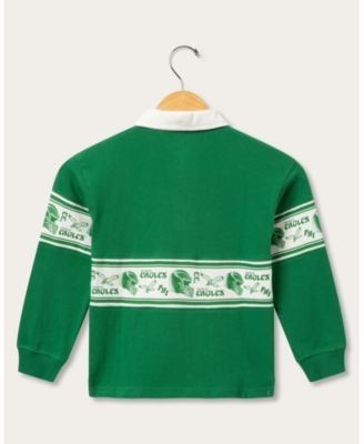 Junk Food Clothing Unisex Nfl Philadelphia Eagles Rugby Long Sleeve Tee - Little Kid, Big Kid