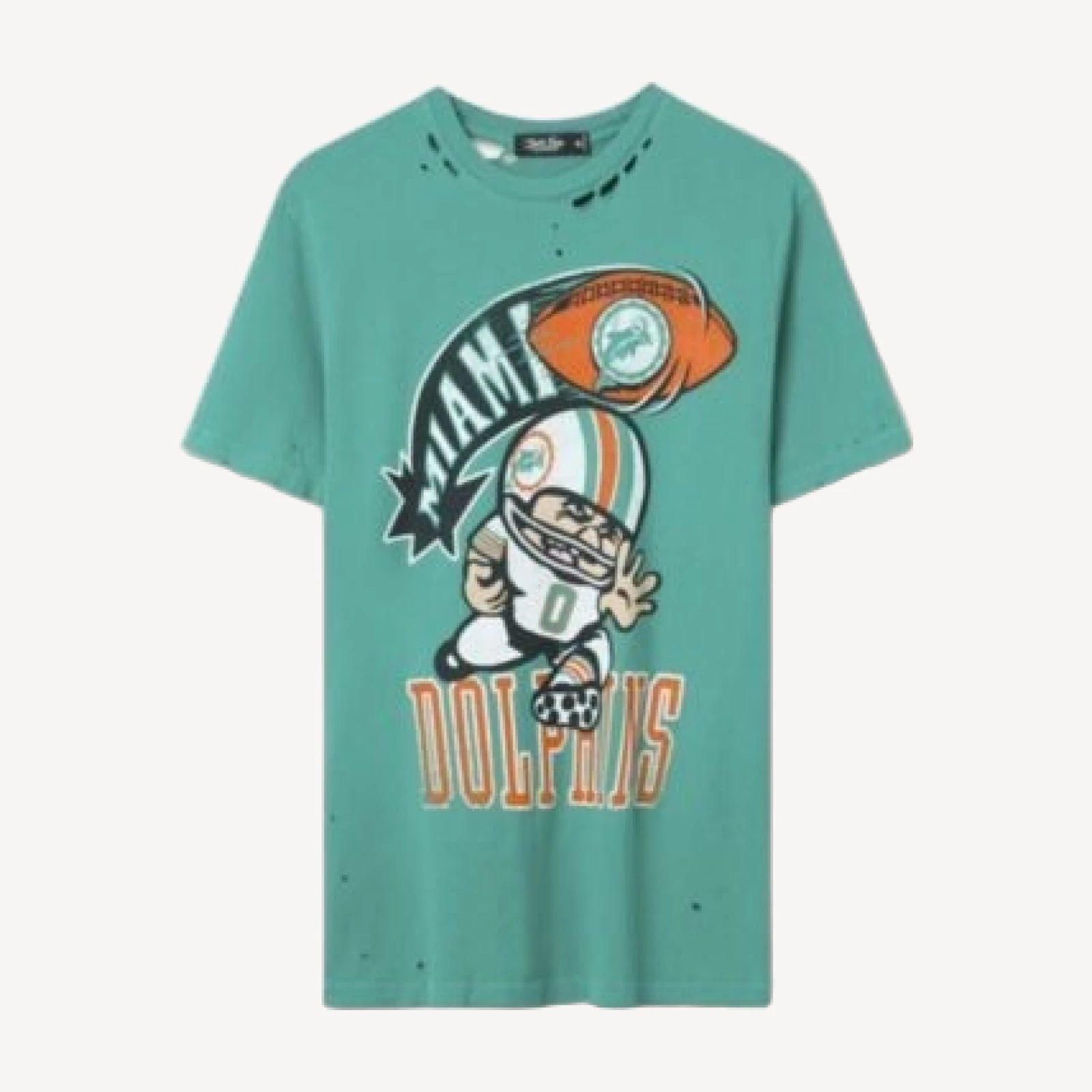 Junk Food Clothing Unisex Miami Dolphins City Series Vintage Tee