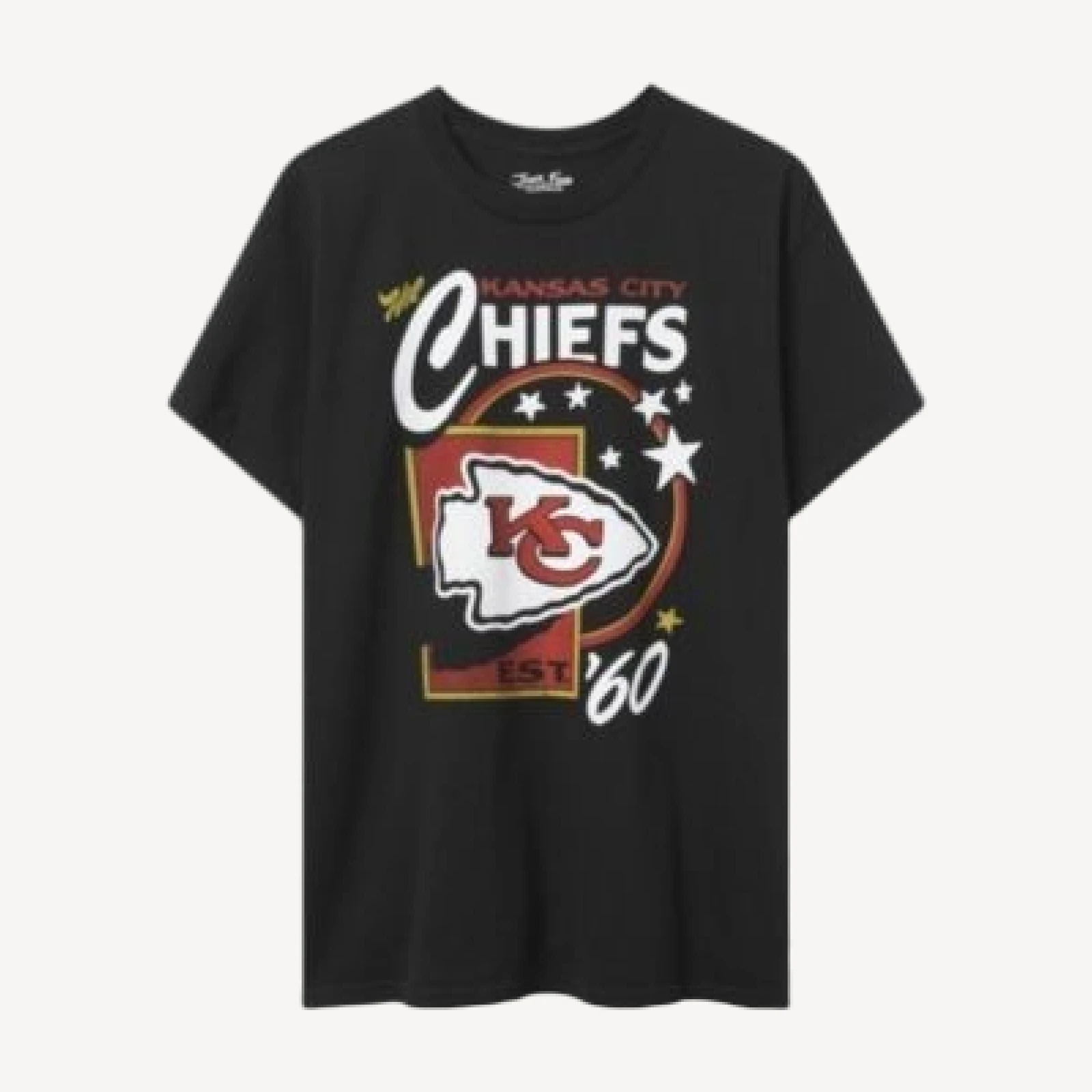 Junk Food Clothing Unisex Kansas City Chiefs Star Power Tee