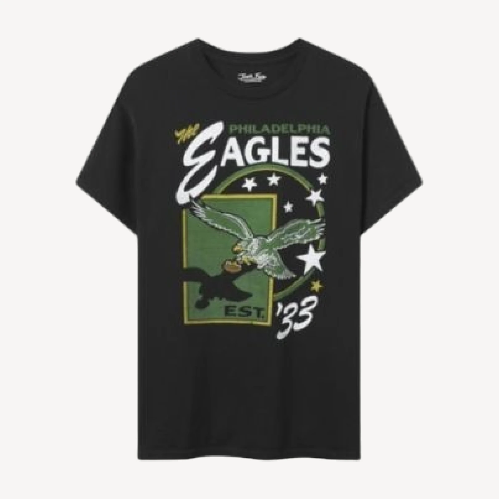 Junk Food Clothing Unisex Philadelphia Eagles Star Power Tee