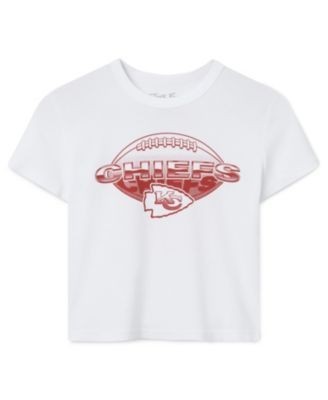 Junk Food Clothing Women's Kansas City Chiefs Repeat Baby Tee