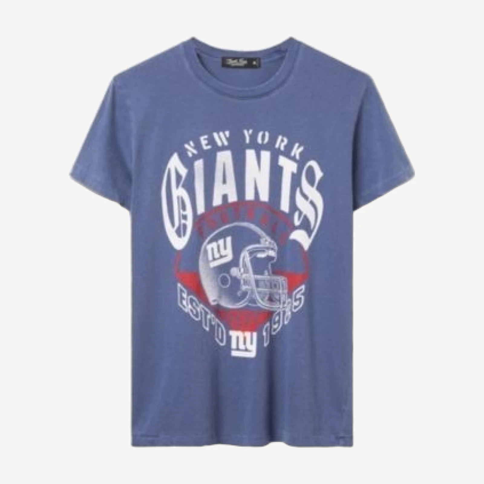 Junk Food Clothing Women's New York Giants Gridiron Vintage Tee