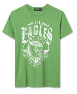 Junk Food Clothing Women's Philadelphia Eagles Gridiron Vintage Tee