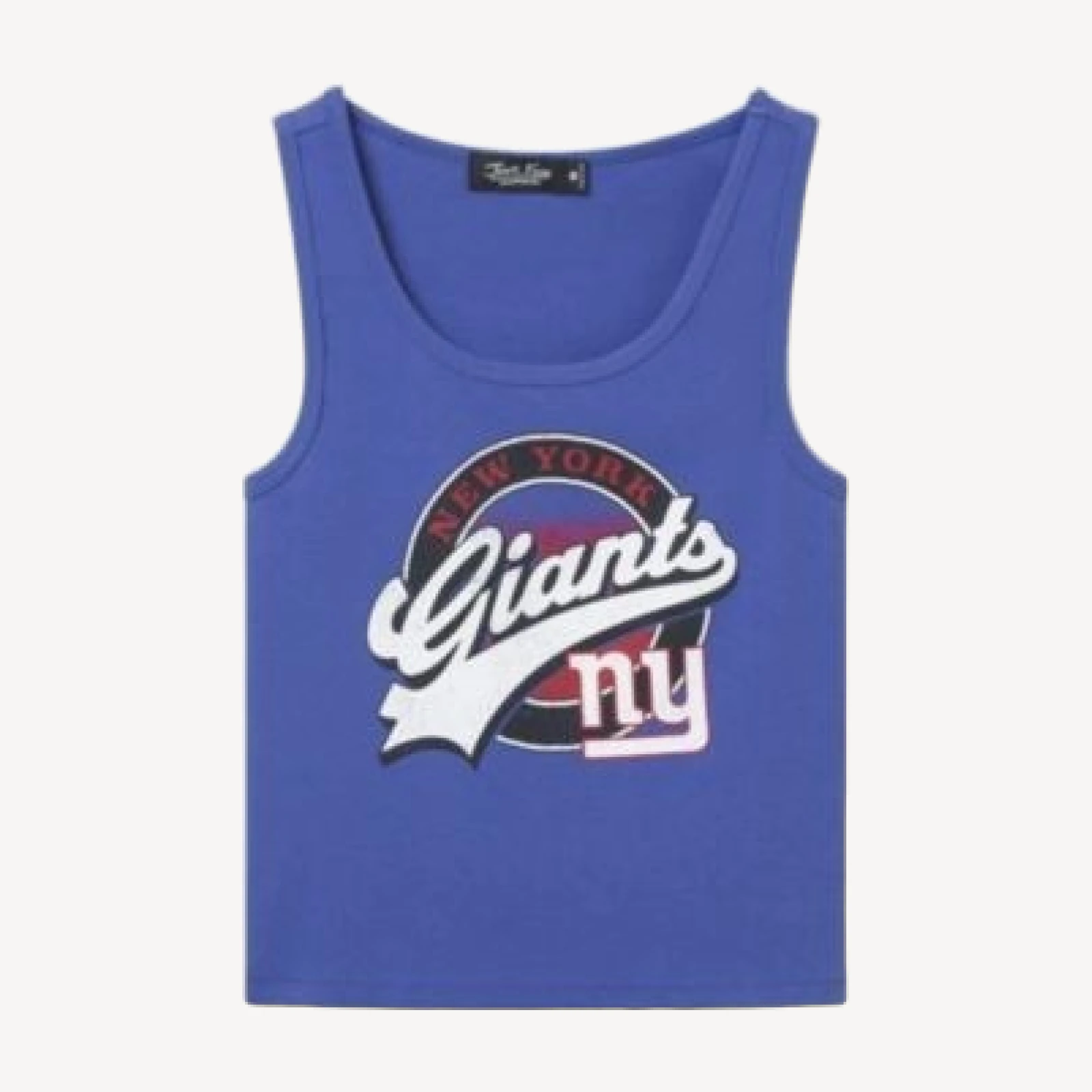 Junk Food Clothing Women's New York Giants Cropped Tank