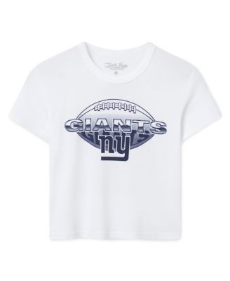 Junk Food Clothing Women's New York Giants Repeat Baby Tee