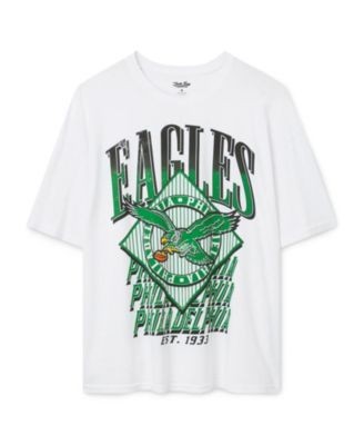 Junk Food Clothing Women's Philadelphia Eagles Oversized Tee