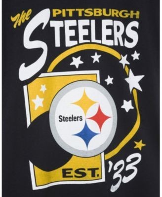 Junk Food Clothing Unisex Pittsburgh Steelers Star Power Tee