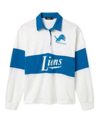 Junk Food Clothing Women's Detroit Lions Rugby Shirt