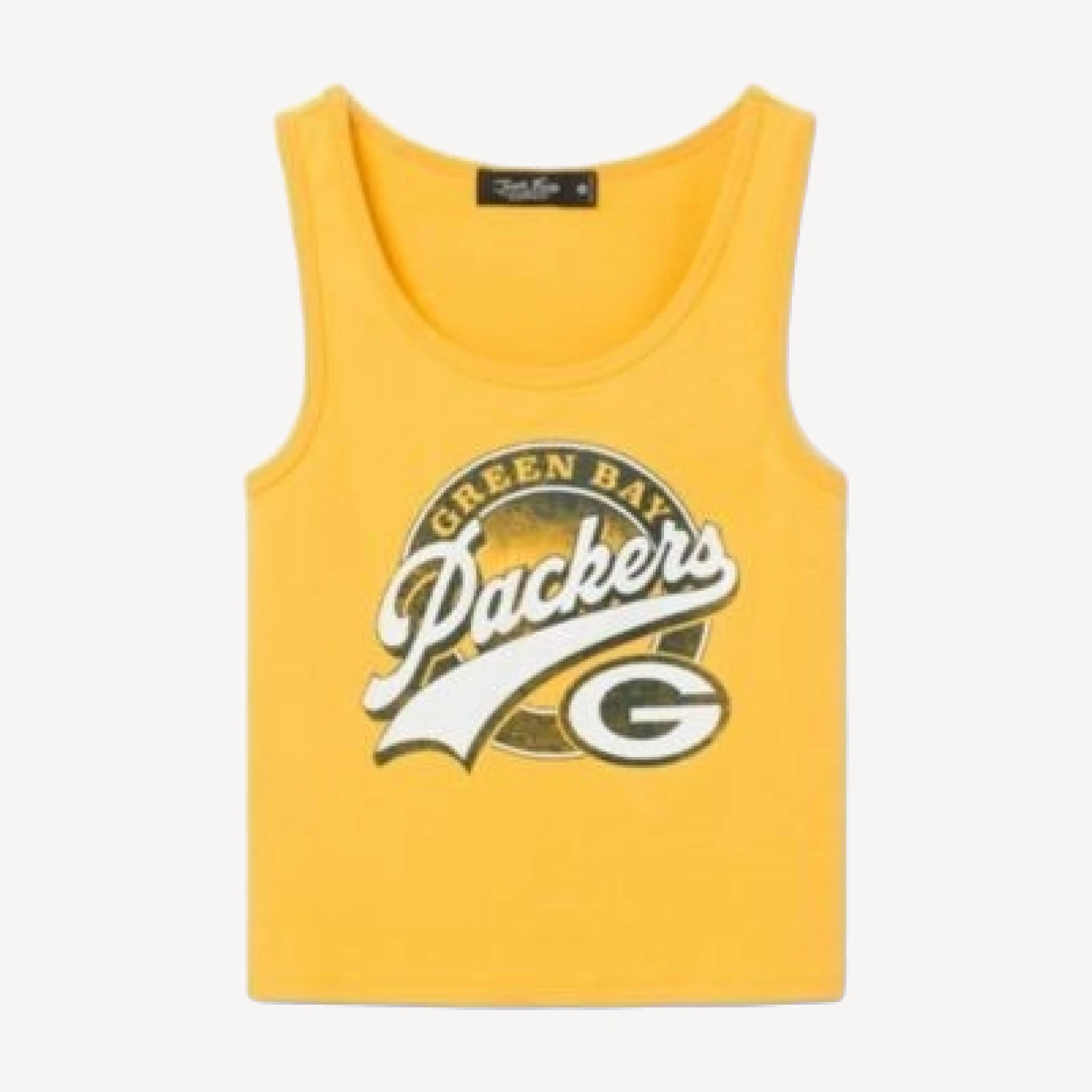 Junk Food Clothing Women's Green Bay Packers Cropped Tank