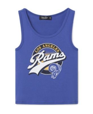 Junk Food Clothing Women's Los Angeles Rams Cropped Tank