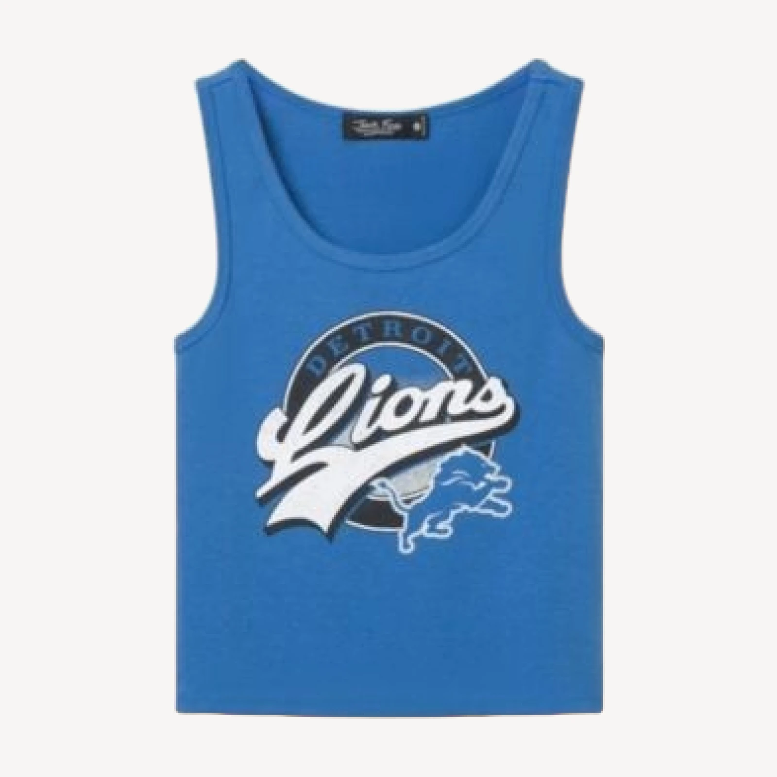 Junk Food Clothing Women's Detroit Lions Cropped Tank