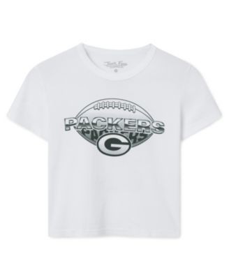 Junk Food Clothing Women's Green Bay Packers Repeat Baby Tee