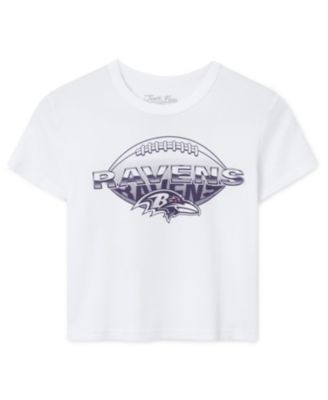 Junk Food Clothing Women's Baltimore Ravens Repeat Baby Tee