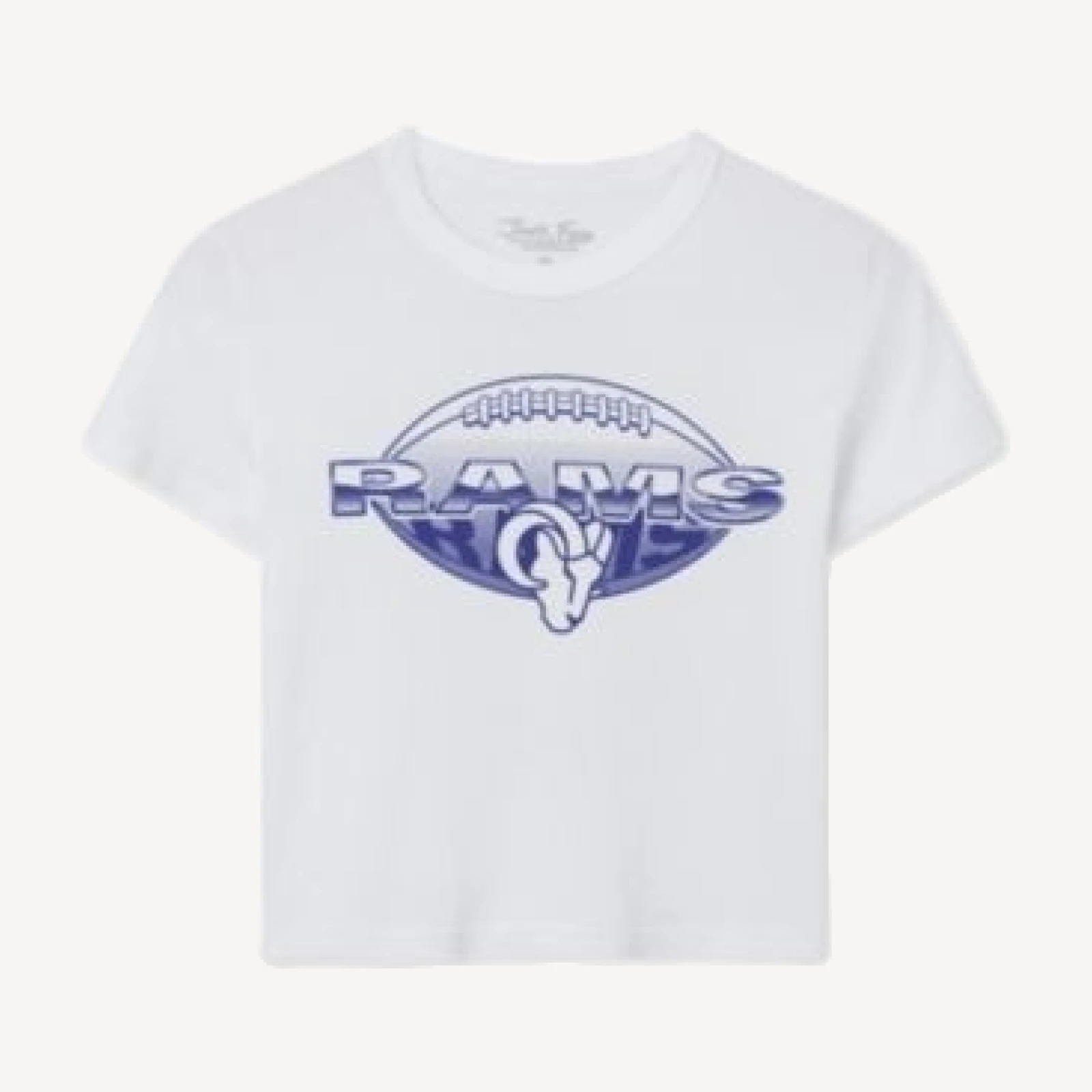 Junk Food Clothing Women's Los Angeles Rams Repeat Baby Tee