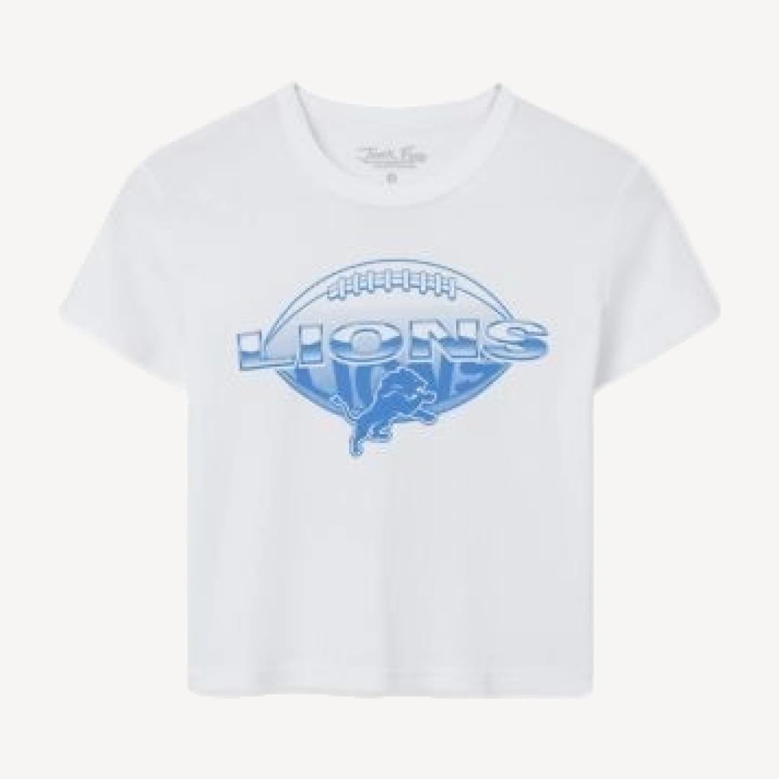 Junk Food Clothing Women's Detroit Lions Repeat Baby Tee